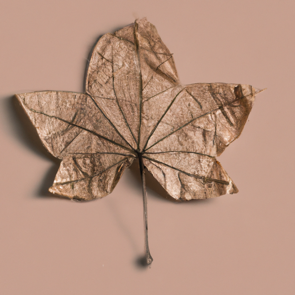 Media network logo with a subtle Canadian maple, minimal grey